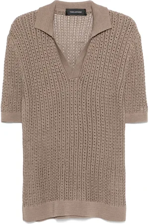 TAGLIATORE Hombre, Camisetas, Marrón, Talla: M