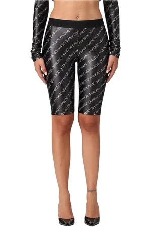 VERSACE Mujer, Pantalones cortos, Negro, Talla: XS