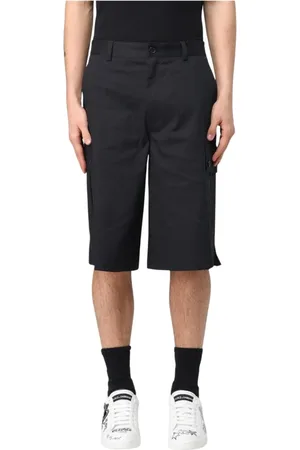 Dolce & Gabbana Hombre, Pantalones cortos, Negro, Talla: XS