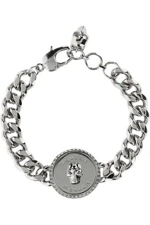 Alexander McQueen Mujer, Accesorios, Gris, Talla: ONE Size
