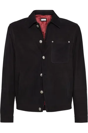 Brunello Cucinelli Hombre, Chaquetas, Negro, Talla: M