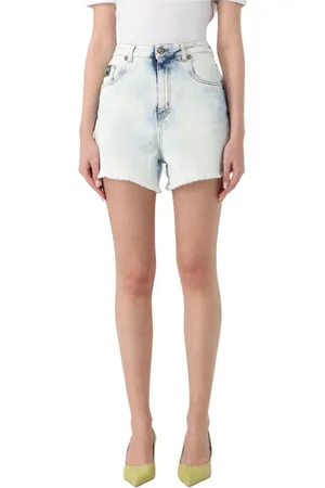 VERSACE Mujer, Pantalones cortos, Azul, Talla: W26