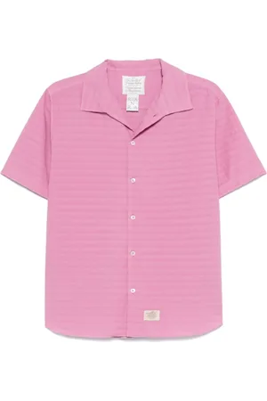 RANRA Hombre, Camisas, Rosa, Talla: L