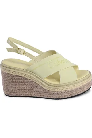Calvin Klein Mujer, Zapatos, Amarillo, Talla: 40 EU