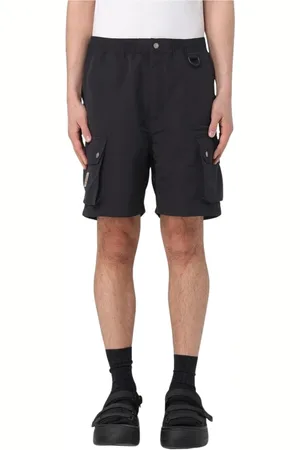 Carhartt Hombre, Pantalones cortos, Negro, Talla: L