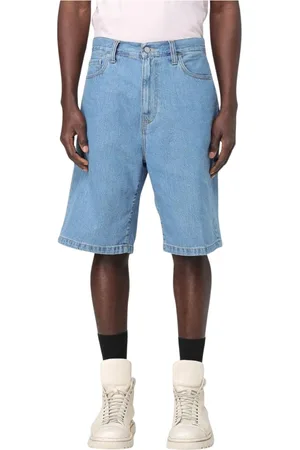 Carhartt Hombre, Pantalones cortos, Azul, Talla: W31