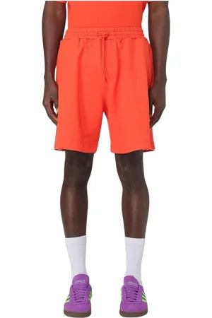 Msgm Hombre, Pantalones cortos, Rojo, Talla: L