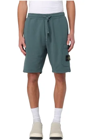 Stone Island Hombre, Pantalones cortos, Verde, Talla: L