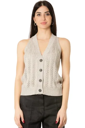 D.EXTERIOR Mujer, Jerseys, Gris, Talla: L