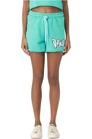 DISCLAIMER Mujer, Pantalones cortos, Verde, Talla: S