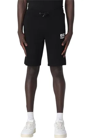 Karl Lagerfeld Hombre, Pantalones cortos, Negro, Talla: L