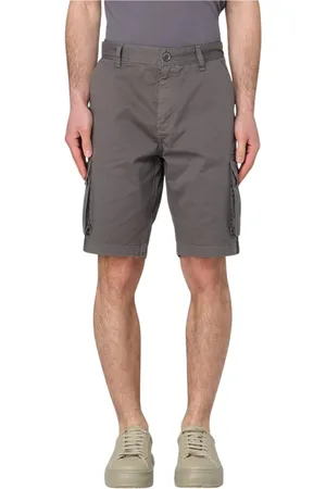 sun68 Hombre, Pantalones cortos, Gris, Talla: W29