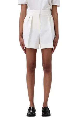 Max Mara Mujer, Pantalones cortos, Blanco, Talla: XS