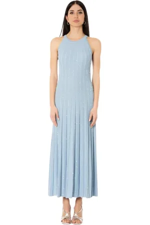 D.EXTERIOR Mujer, Vestidos, Azul, Talla: L