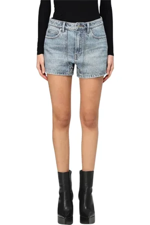 Alexander Wang Mujer, Pantalones cortos, Azul, Talla: W26