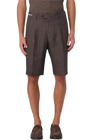 corneliani Hombre, Pantalones cortos, Marrón, Talla: L