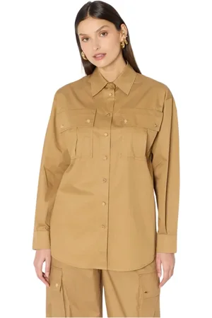 Berenice Mujer, Blusas y Camisas, Marrón, Talla: XS