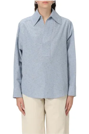 Bottega Veneta Mujer, Blusas y Camisas, Azul, Talla: XS