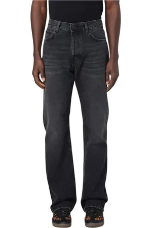 haikure Hombre, Vaqueros, Negro, Talla: W36