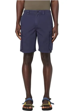 Woolrich Hombre, Pantalones cortos, Azul, Talla: W38