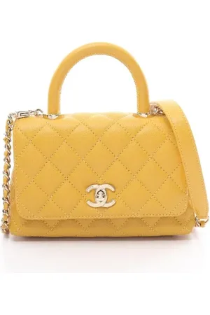 CHANEL Mujer, De segunda mano, Amarillo, Talla: ONE Size