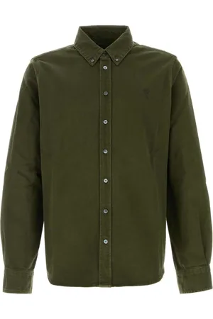Ami Hombre, Camisas, Verde, Talla: M