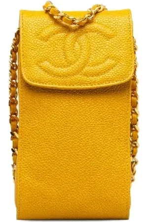 CHANEL Mujer, De segunda mano, Amarillo, Talla: ONE Size