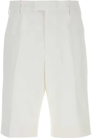 Alexander McQueen Hombre, Pantalones cortos, Blanco, Talla: L