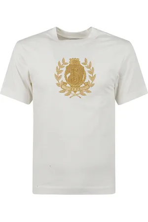 Burberry Hombre, Camisetas, Blanco, Talla: M