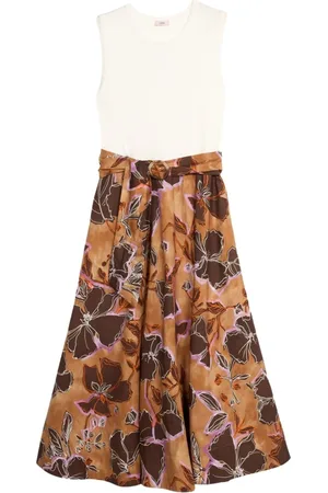 Oltre Mujer, Vestidos, Marrón, Talla: L