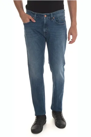Jeckerson Hombre, Vaqueros, Azul, Talla: W38