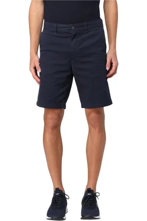 HUGO BOSS Hombre, Pantalones cortos, Azul, Talla: W40
