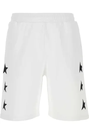 Golden Goose Hombre, Pantalones cortos, Blanco, Talla: L