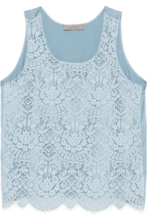 D.EXTERIOR Mujer, Camisetas, Azul, Talla: M
