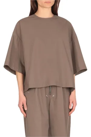 Rick Owens Mujer, Camisetas, Marrón, Talla: M