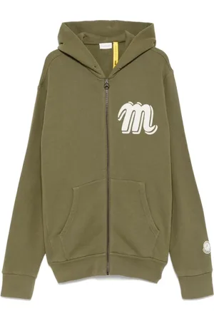 Moncler Hombre, Sudaderas, Verde, Talla: S