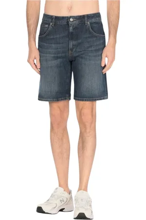Dondup Hombre, Pantalones cortos, Azul, Talla: W30