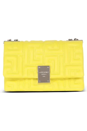 Balmain Mujer, Bolsos, Amarillo, Talla: ONE Size