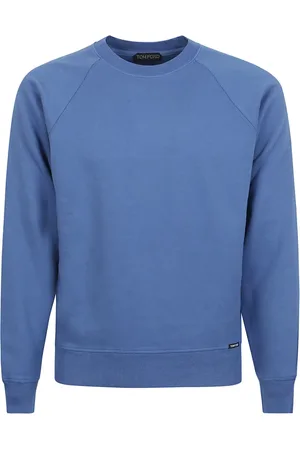 Tom Ford Hombre, Sudaderas, Azul, Talla: M