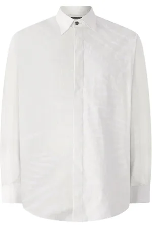 Roberto Cavalli Hombre, Camisas, Blanco, Talla: L