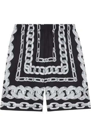 VERSACE Hombre, Pantalones cortos, Negro, Talla: L