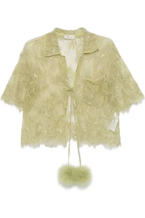 BLUMARINE Mujer, Blusas y Camisas, Verde, Talla: S