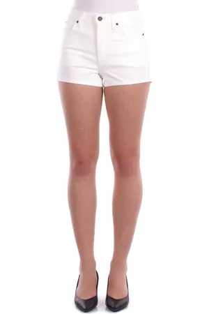 Guess Mujer, Pantalones cortos, Blanco, Talla: W26