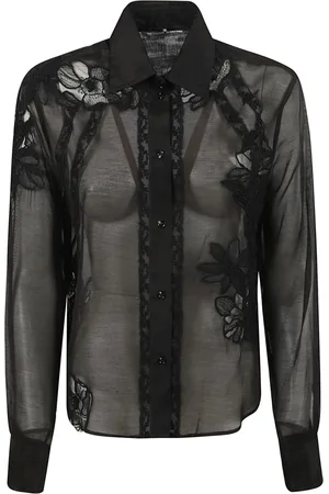 ERMANNO SCERVINO Mujer, Blusas y Camisas, Negro, Talla: S