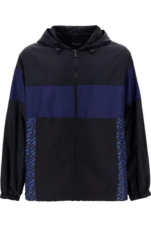 VERSACE Hombre, Chaquetas, Azul, Talla: L