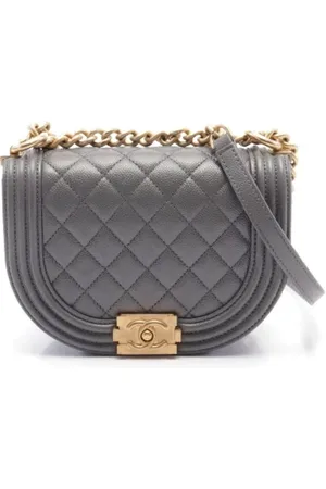 CHANEL Mujer, De segunda mano, Gris, Talla: ONE Size