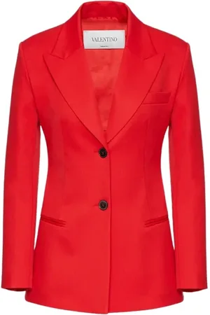 VALENTINO Mujer, Chaquetas, Rojo, Talla: S