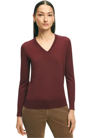 Brooks Brothers Mujer, Jerseys, Rojo, Talla: S