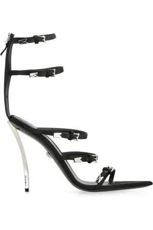 VERSACE Mujer, Zapatos, Negro, Talla: 40 EU