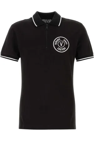 VERSACE Hombre, Camisetas, Negro, Talla: S